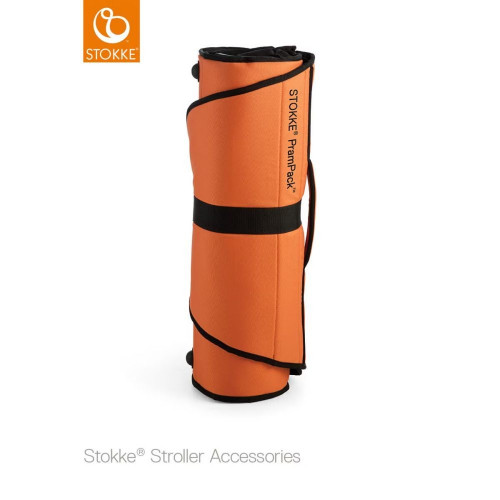 Bolsa de Viaje Stokke ® PramPack negro/naranja Negro / Naranja