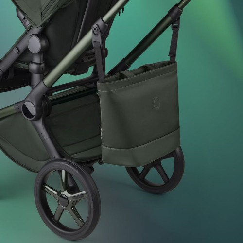 Bolso cambiador Bugaboo edición limitada Noir Verde oscuro