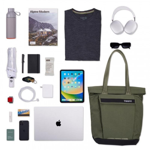 Bolso Thule Paramount 22L Soft Green Unisex Cremallera 16