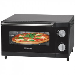 Bomann MPO 2246 CB Horno de Sobremesa Especial Pizza 12L 1000W