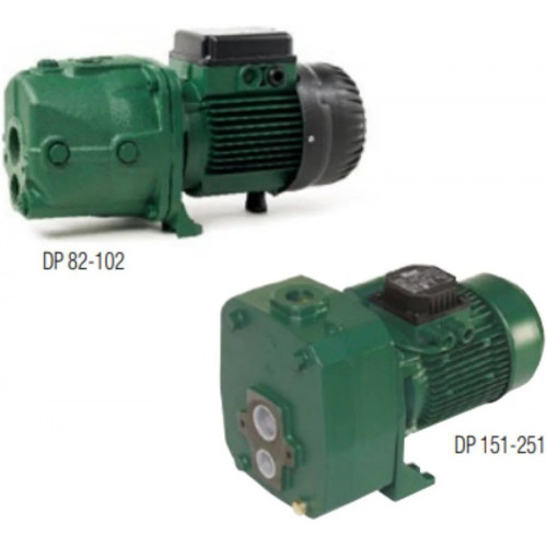 Bomba centrífuga autoaspirante dab dp 102 m monofásica de 0,75 kw con capacidad de aspiración profunda de hasta 27 m