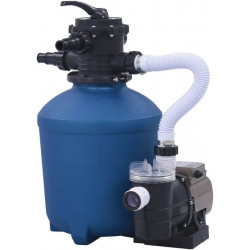 Bomba de filtro de arena con temporizador 530 W 10 980 L/h vidaXL