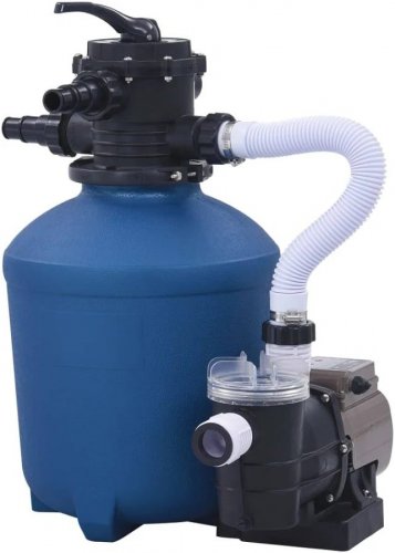 Bomba de filtro de arena con temporizador 530 W 10 980 L/h vidaXL