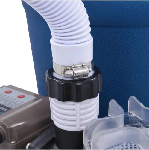 Bomba de filtro de arena con temporizador 530 W 10 980 L/h vidaXL