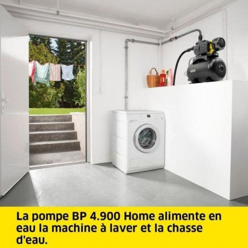 Bomba de superficie Karcher BP 4.900 Home depósito 24 L caudal 4.900 L/h