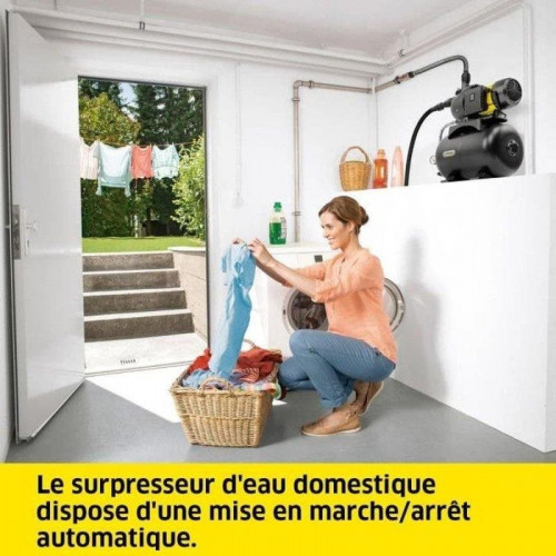 Bomba de superficie Karcher BP 4.900 Home depósito 24 L caudal 4.900 L/h