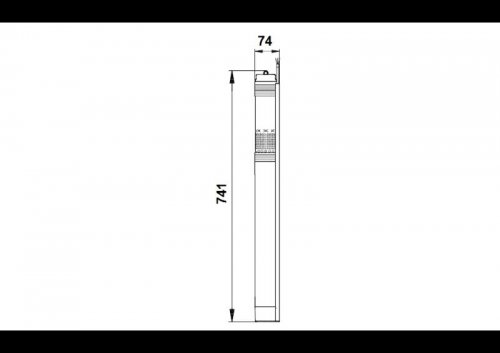 Bomba sumergible Grundfos para aguas subterráneas SQ 1-35 cod. 96510178