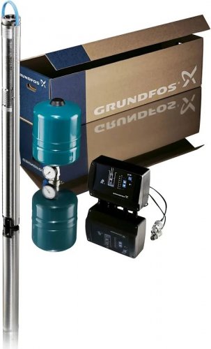 Bomba sumergible Grundfos para aguas subterráneas SQE 3-30 cod. 96510156