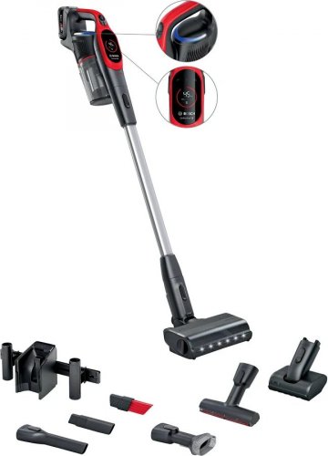 Bosch Aspiradora sin Cable Unlimited 9 ProAnimal Rojo BBS931PET