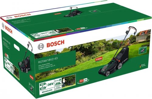 Bosch Cortacésped ROTAK18V2-43