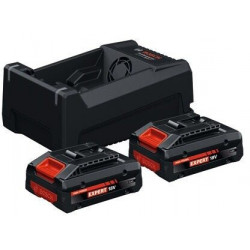 Bosch Expert 2x EXBA18V-40 + GAL 12V/18V-80