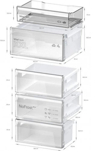 Bosch Frigorífico Combi kgn392lag
