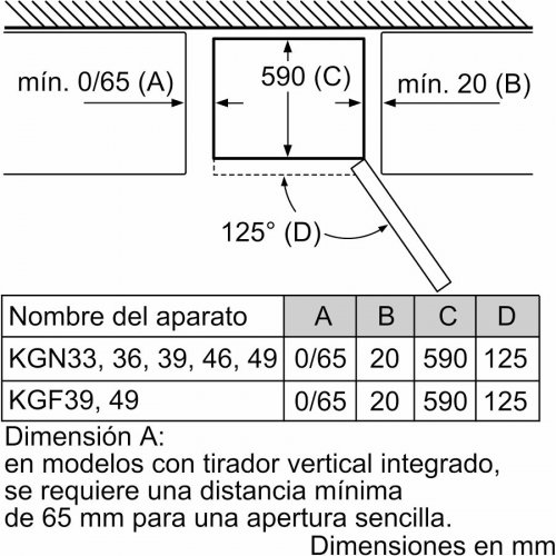 Bosch Frigorífico Combi KGN39VWEB