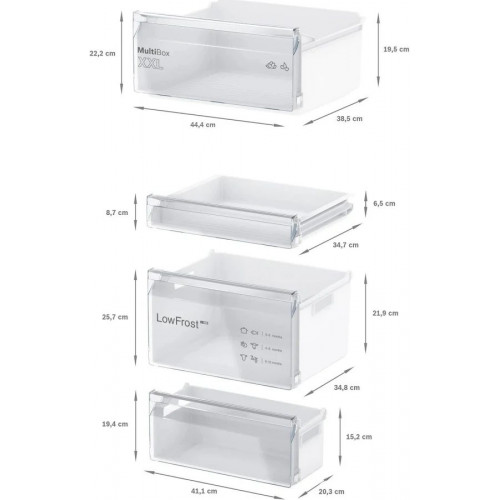 Bosch Frigorífico combi kiv86nse0