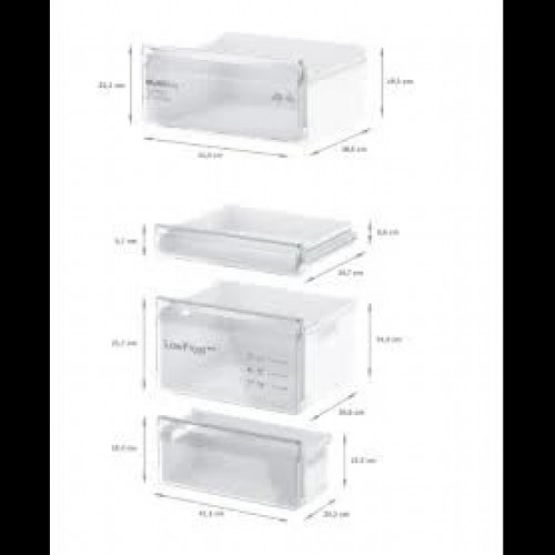 Bosch Frigorífico Combinado Integrado 267l Blanco - Kiv865se0