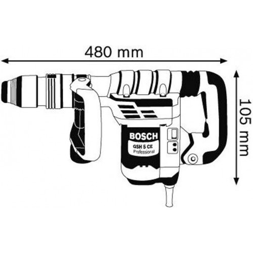 Bosch GSH 5 CE Professional