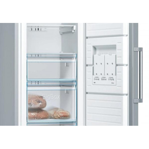 Bosch GSN36VIEP - Congelador vertical Inox Antihuellas 186 x 60 x 65 cm