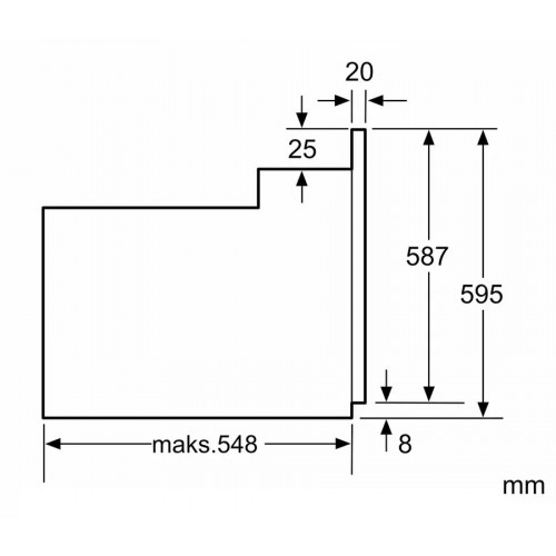 Bosch Horno Multifunción hbf133ba1