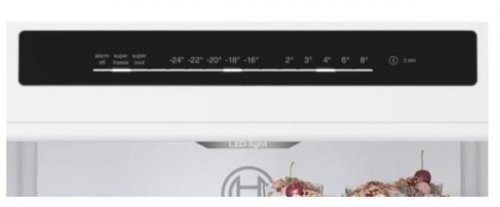 Bosch KGN362ICF - Frigorífico Combi Serie 4 Total No Frost 186x60x66,5 Cm Clase C Acero Antihuellas