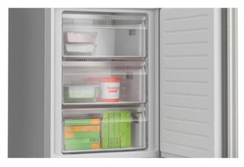 Bosch KGN362ICF - Frigorífico Combi Serie 4 Total No Frost 186x60x66,5 Cm Clase C Acero Antihuellas