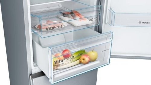 Bosch KGN39VIDB - Frigorífico combi Inox Antihuellas 203 x 60 x 66 cm