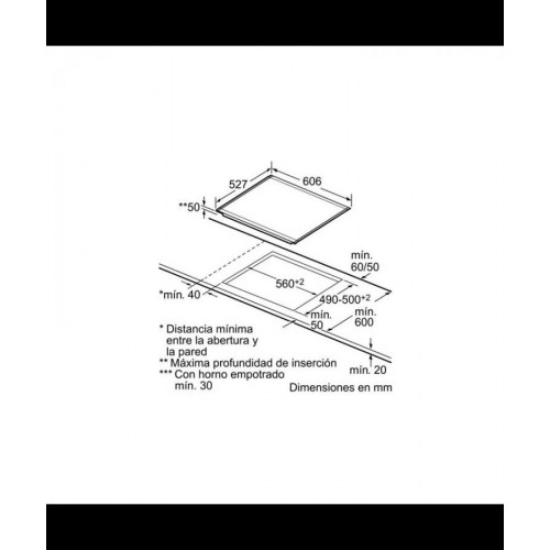 Bosch Placa induccion pir675n17e