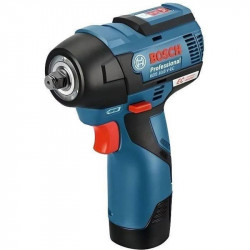 Bosch Professional Gds 12v-115 Atornillador De Impacto Inalámbrico 12 V Sin Batería, Motor Sin Escobillas, 115 Nm, Powercontrol 2 Velocidades Y Luz Led, 137 Mm