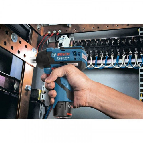 Bosch Professional Gds 12v-115 Atornillador De Impacto Inalámbrico 12 V Sin Batería, Motor Sin Escobillas, 115 Nm, Powercontrol 2 Velocidades Y Luz Led, 137 Mm