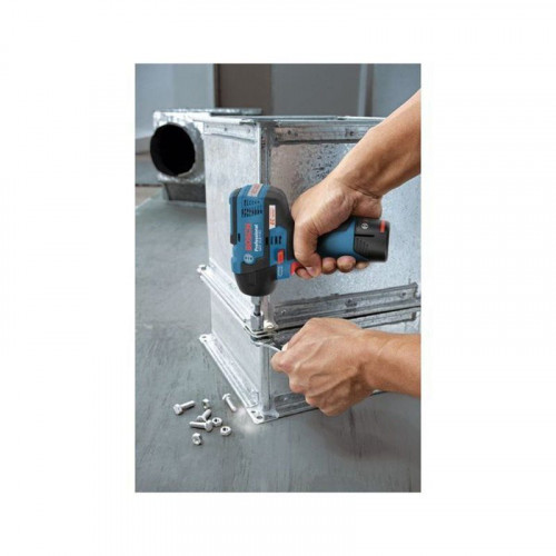 Bosch Professional Gds 12v-115 Atornillador De Impacto Inalámbrico 12 V Sin Batería, Motor Sin Escobillas, 115 Nm, Powercontrol 2 Velocidades Y Luz Led, 137 Mm