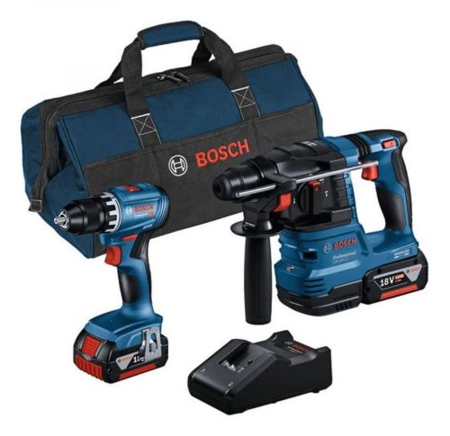 Bosch Professional Set de GSR 18V-45 + GBH 18V-22