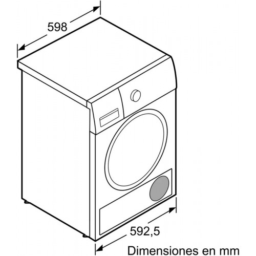 Bosch Secadora WTG84260EE