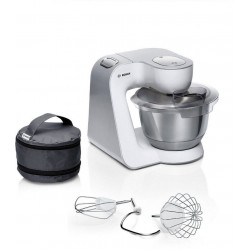 Bosch Series 4 MUM58200 White silver accessory bag