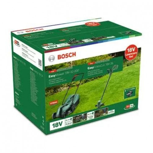 Bosch Set de atención de Césped de 18V 06008b9d02 | 1 batería 4.0ah