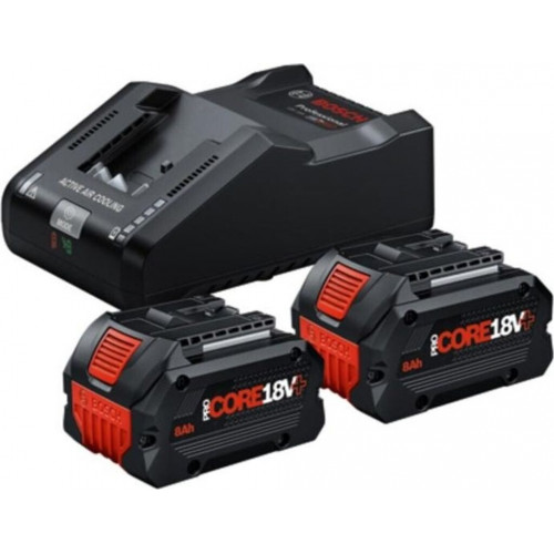 Bosch Starter-Set 2x ProCORE18V 8Ah + GAL18V160 Professional (1600A02X03)