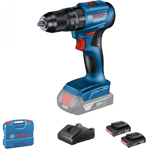 Bosch Taladro percutor a batería GSB 18V-45 profesional