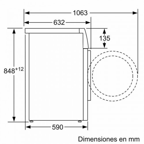 Bosch WAL28PH0ES Lavadora