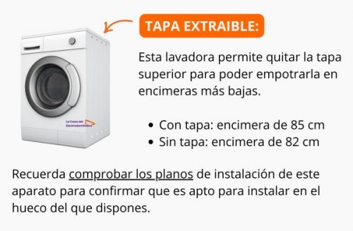 Bosch WUU28T6KES - Lavadora de Carga Frontal Serie 6 9Kg 1400 rpm Acero Inox