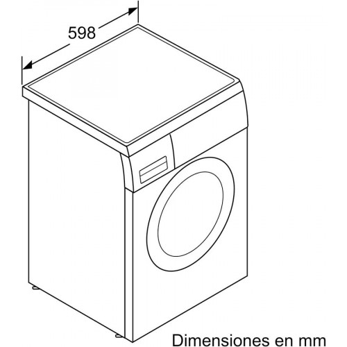 Bosch WUU28T6XES Lavadora