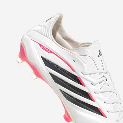 Botas de fútbol de Hombre COPA PURE IV ELITE FG Adidas Negro / Rojo