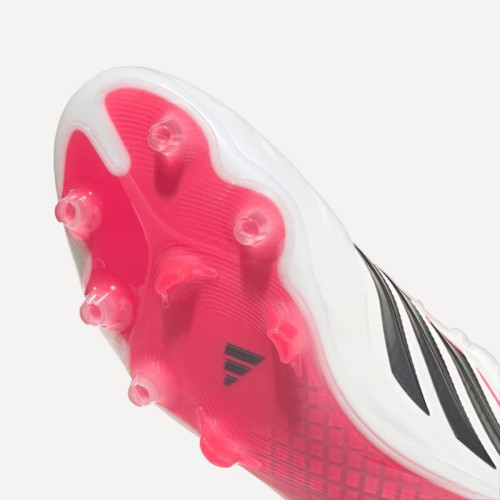 Botas de fútbol de Hombre COPA PURE IV ELITE FG Adidas Negro / Rojo