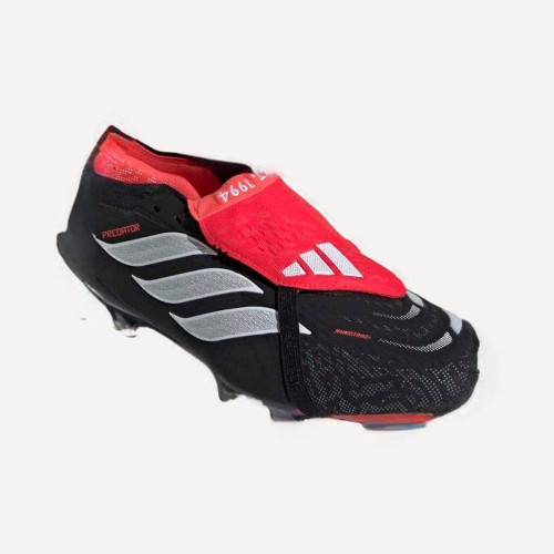 Botas de fútbol de Hombre PREDATOR ELITE FT FG Adidas Negro / Blanco
