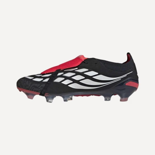 Botas de fútbol de Hombre PREDATOR ELITE FT FG Adidas Negro / Blanco