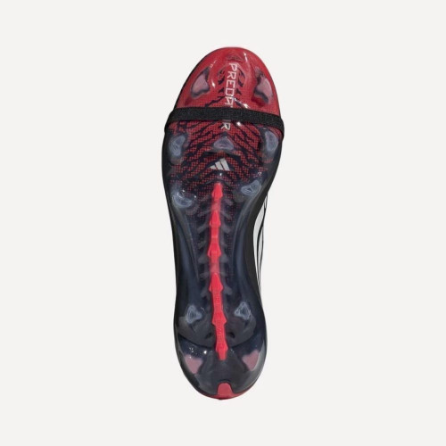 Botas de fútbol de Hombre PREDATOR ELITE FT FG Adidas Negro / Blanco