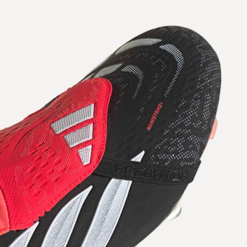 Botas de fútbol de Hombre PREDATOR ELITE FT FG Adidas Negro / Blanco