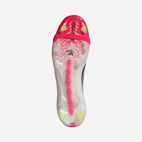 Botas de fútbol de hombre PREDATOR ELITE FT FG Adidas Rojo / Negro