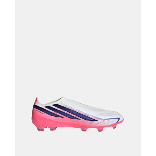 Botas de fútbol de tacos de adulto F50 Hyperfast Pro Ll Fg Adidas Blanco / Azul