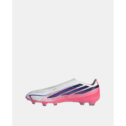 Botas de fútbol de tacos de adulto F50 Hyperfast Pro Ll Fg Adidas Blanco / Azul
