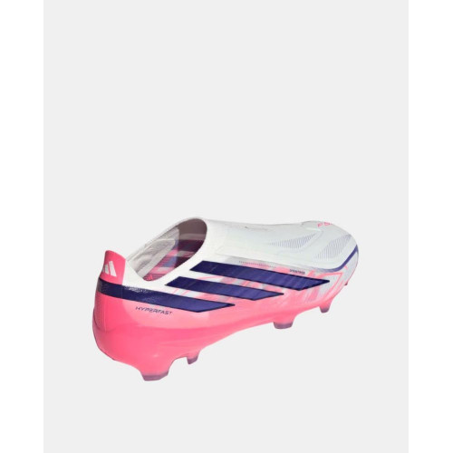 Botas de fútbol de tacos de adulto F50 Hyperfast Pro Ll Fg Adidas Blanco / Azul