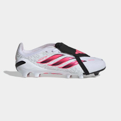 Botas de fútbol de tacos de niño Predator Elite Ft Fg J Adidas Blanco / Rojo