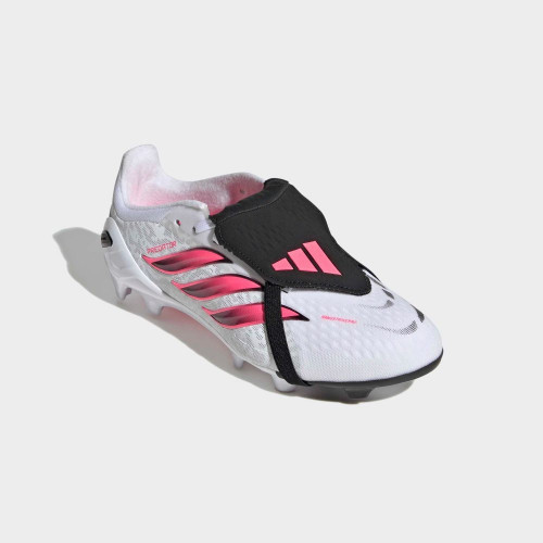 Botas de fútbol de tacos de niño Predator Elite Ft Fg J Adidas Blanco / Rojo